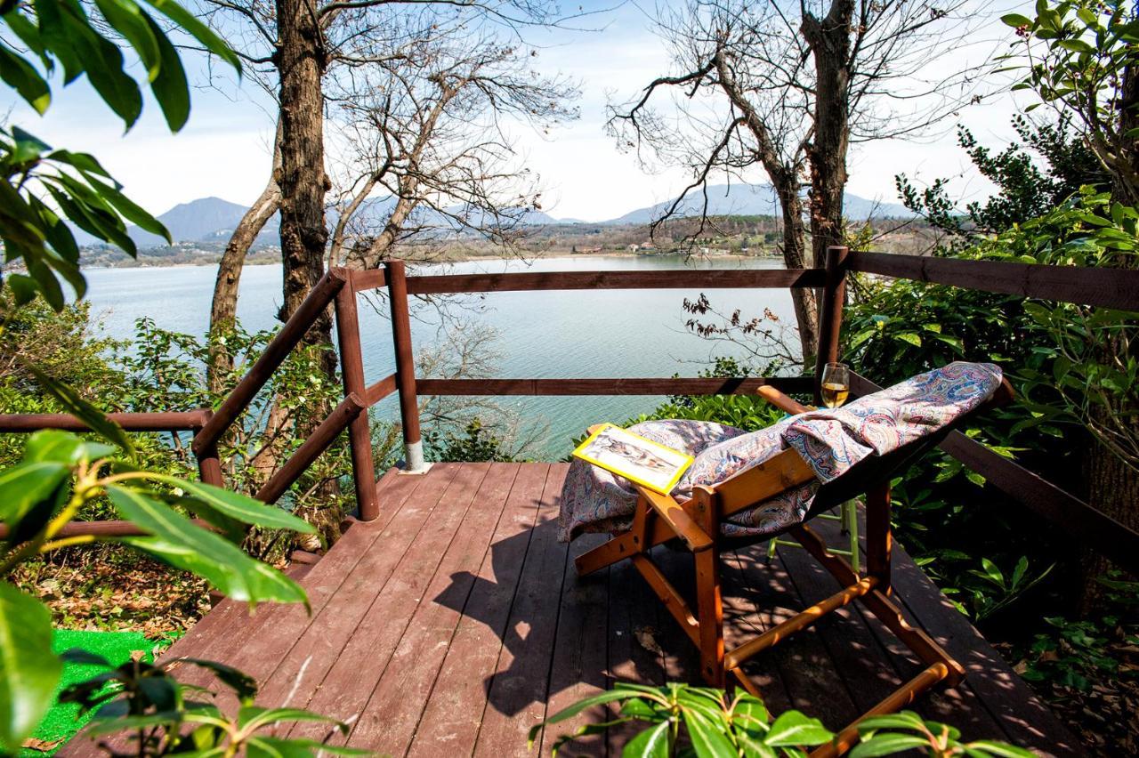 Casa Vacanze Tana Della Volpe Ispra Exteriör bild